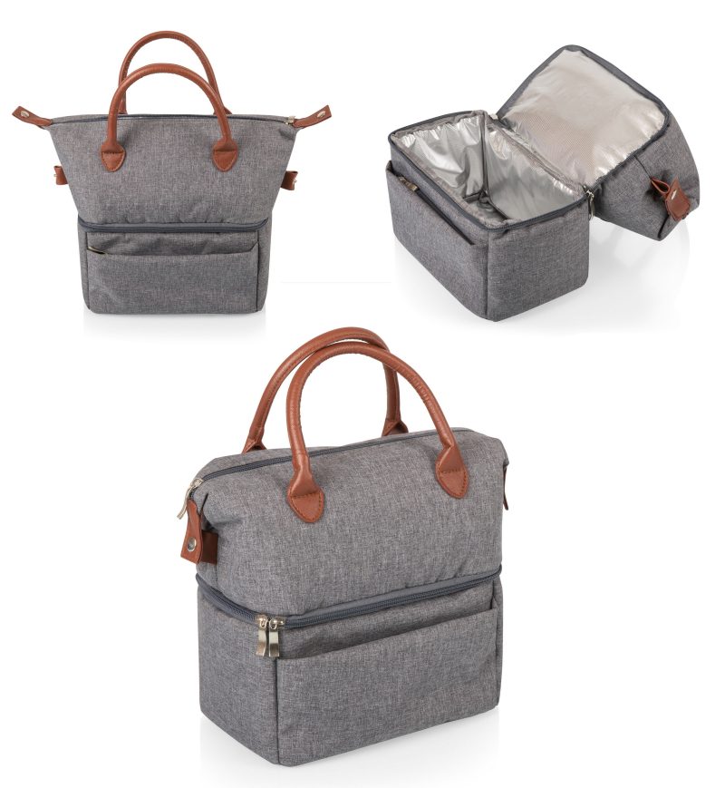 Custom Urban Lunch Bag with Company Logo - Personalized Bulk Corporate Gift - 2