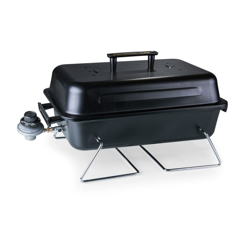 Custom Vulcan All-In-One BBQ Grill/Cooler/Tote w/Gas Grill & BBQ Tools with Company Logo - Personalized Bulk Corporate Gift - 2