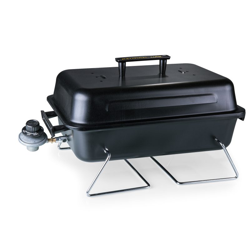 Custom Vulcan All-In-One BBQ Grill/Cooler/Tote w/Gas Grill & BBQ Tools with Company Logo - Personalized Bulk Corporate Gift - 7