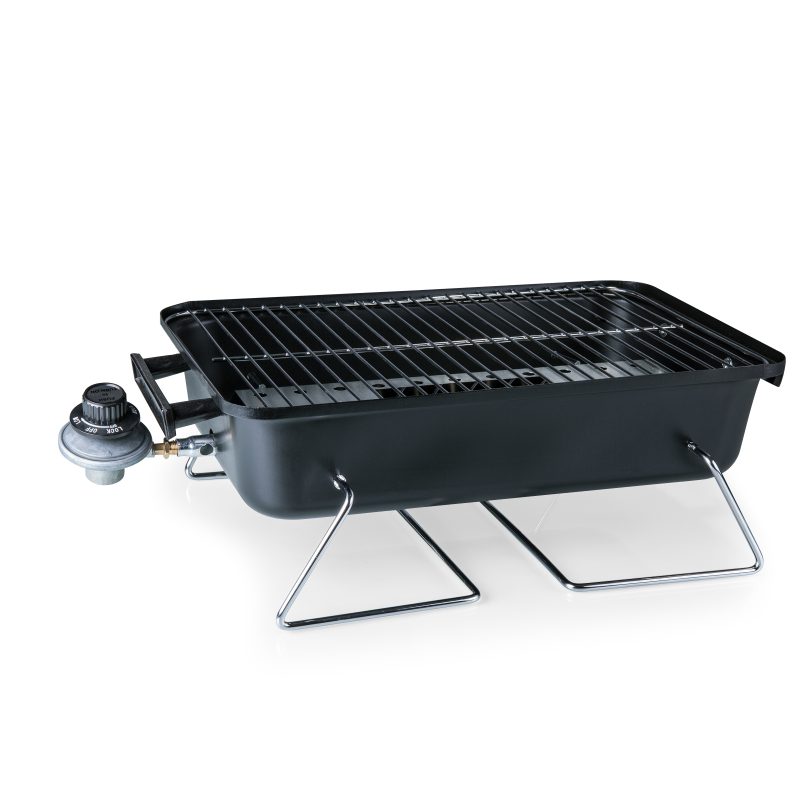 Custom Vulcan All-In-One BBQ Grill/Cooler/Tote w/Gas Grill & BBQ Tools with Company Logo - Personalized Bulk Corporate Gift - 8