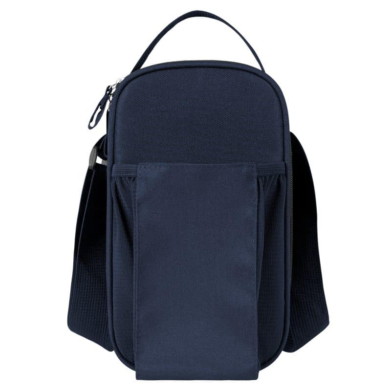 Custom Weston Rpet 4 Can Cooler Sling Bag with Company Logo - Personalized Bulk Corporate Gift - 6