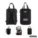 Custom iCOOL Granby 24-Can Cooler Backpack with Company Logo - Personalized Bulk Corporate Gift