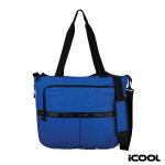 Custom iCOOL Penrose Recycled Nylon 24- to 36-Can Cooler Tote with Company Logo - Personalized Bulk Corporate Gift - 1
