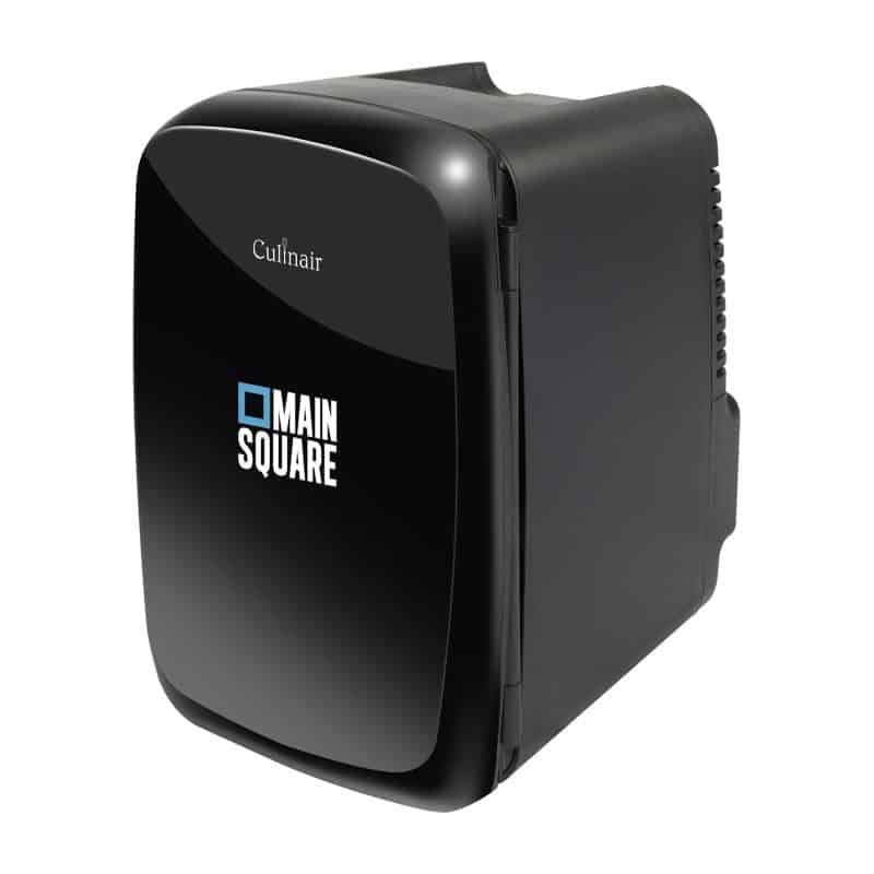 Custom iLive Culinair 4 Liter Mini Cooler/Fridge - Black with Company Logo - Personalized Bulk Corporate Gift - 3