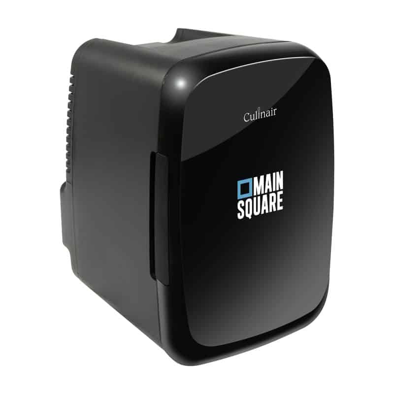 Custom iLive Culinair 4 Liter Mini Cooler/Fridge - Black with Company Logo - Personalized Bulk Corporate Gift