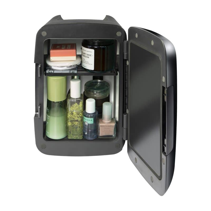 Custom iLive Culinair 4 Liter Mini Cooler/Fridge - Black with Company Logo - Personalized Bulk Corporate Gift - 9